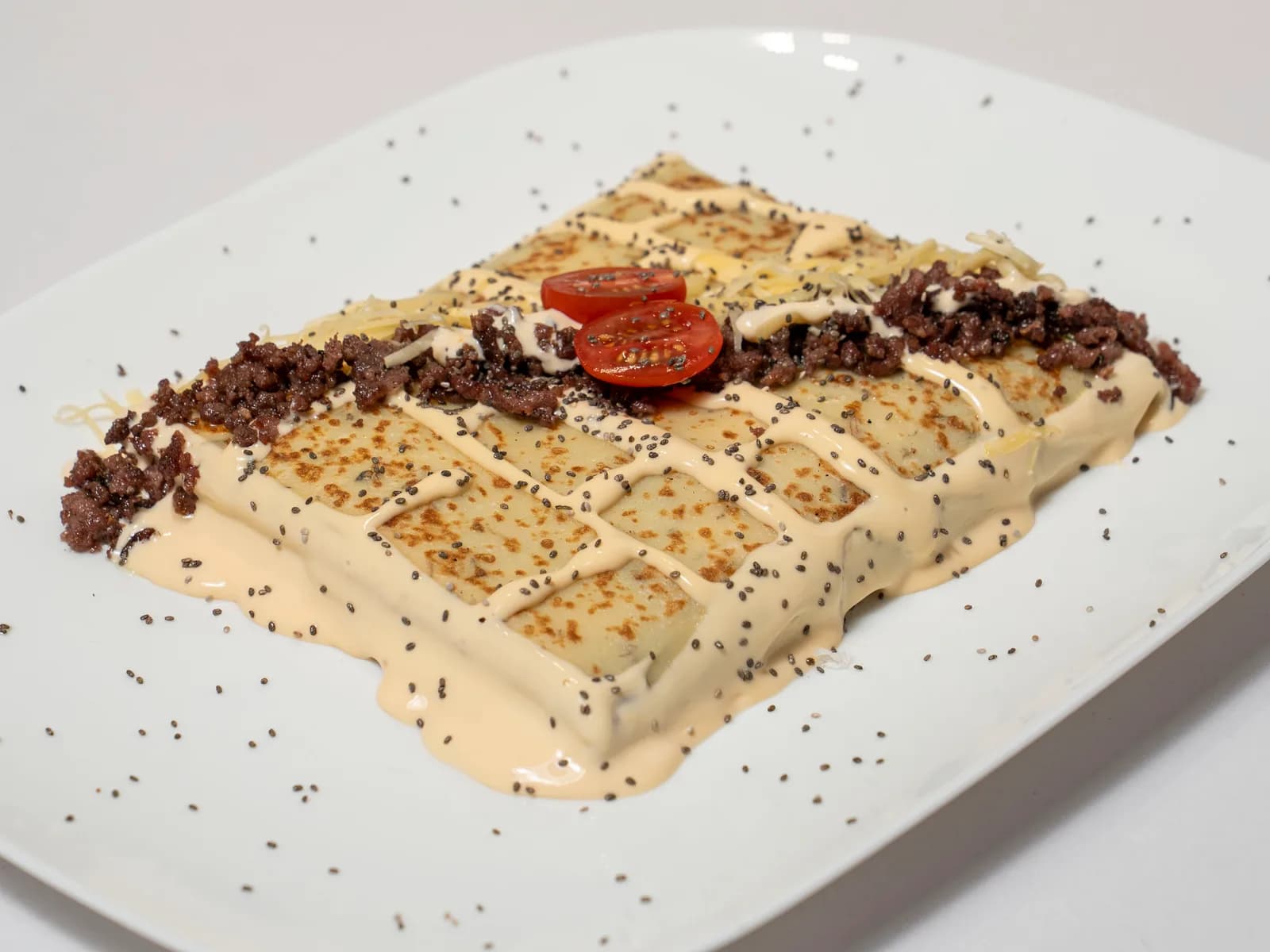 Crêpes Viande hachee