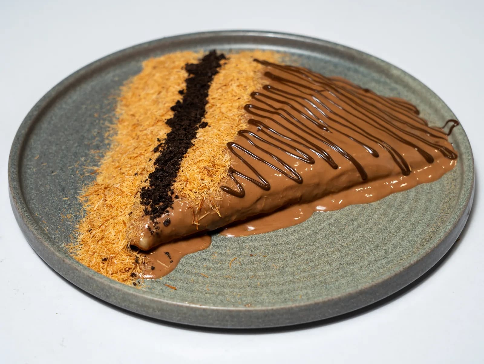 crêpes cappuccino kunafa